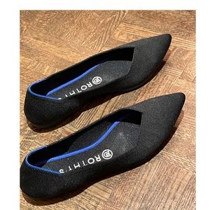 Pointy ballerina black